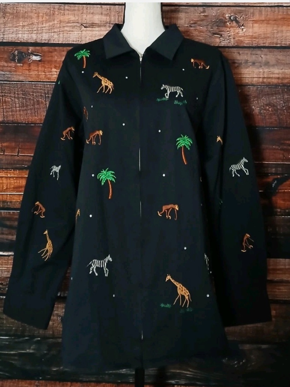 Quacker Factory Black Top/Jacket